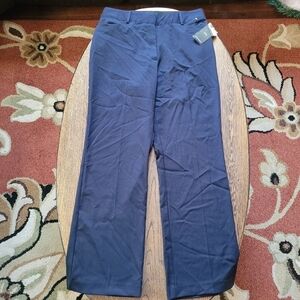 New York Clothing Co Blue Hi-Rise Dress Pants Size Women's 12 NEW with Tags
